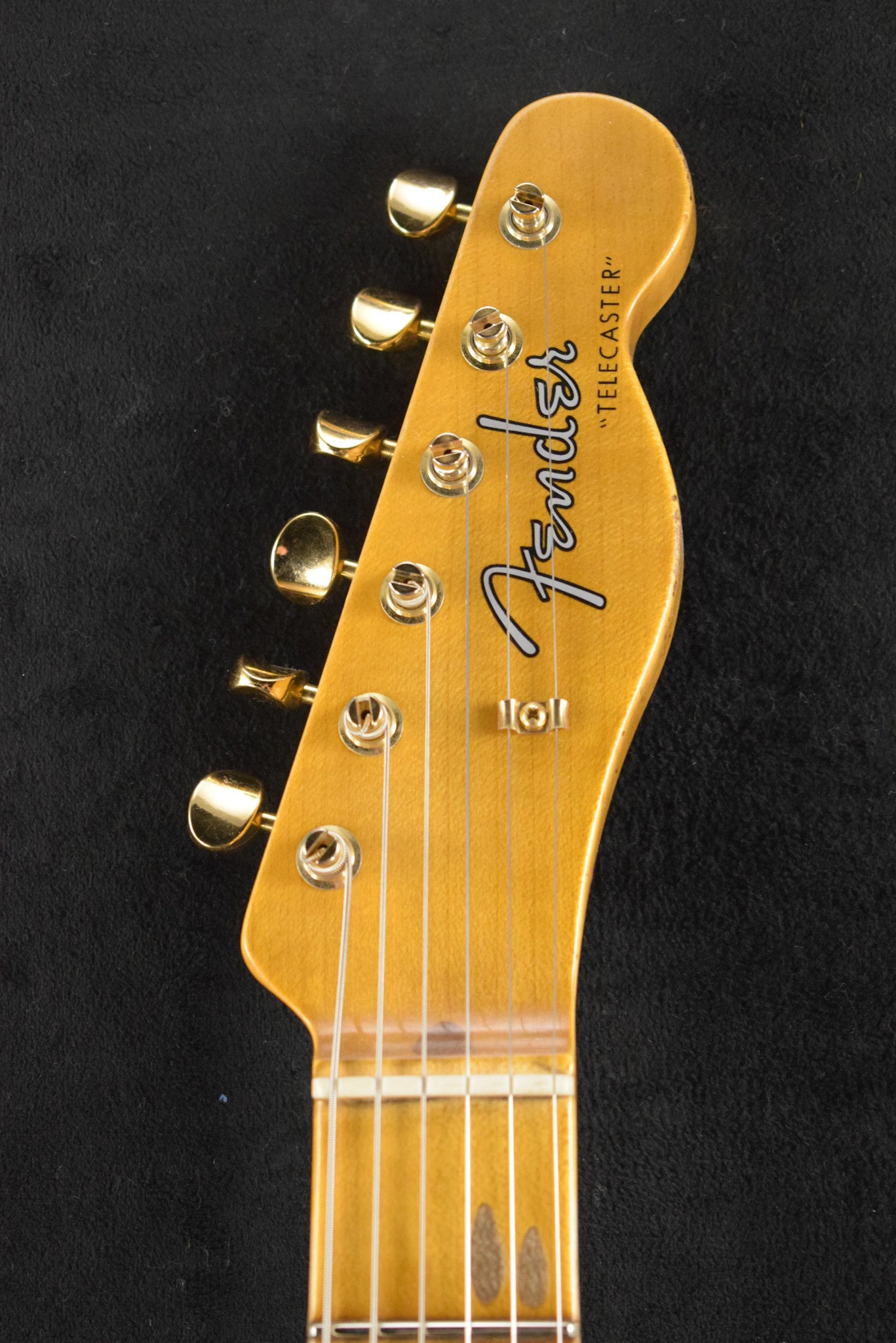 Fender Limited Edition Hotshot Telecaster Relic Aged Natural Blonde 1-Piece Quartersawn Maple Neck