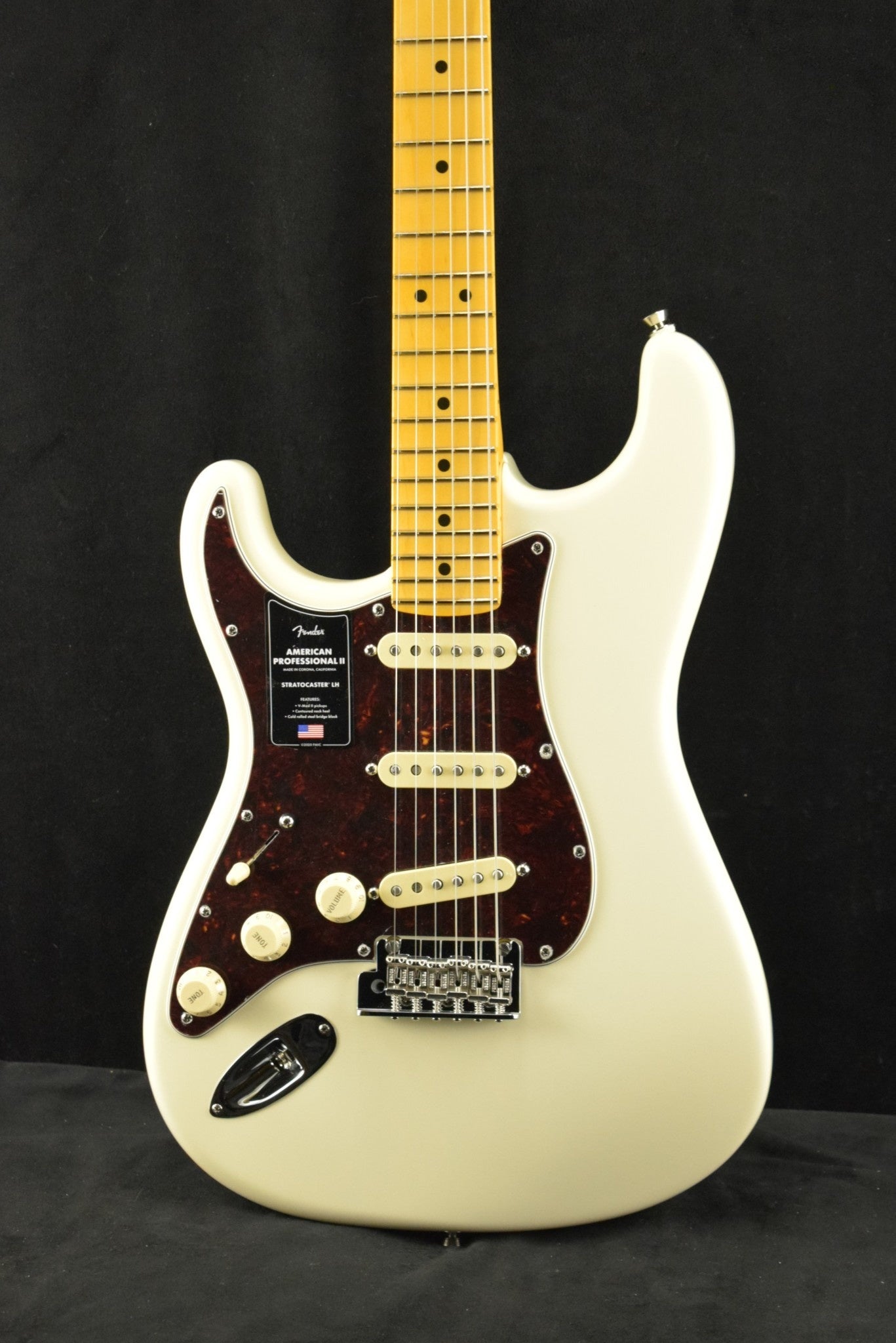 Fender American Professional II Stratocaster Left-Hand MN Olympic White