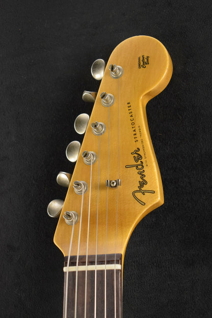Fender 1959 Stratocaster Journeyman Relic Super Faded Aged Sonic Blue 3A Rosewood Fingerboard