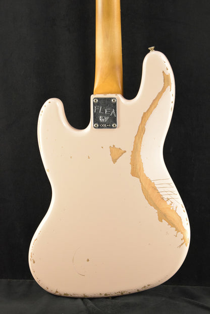 Fender Flea Jazz Bass Roadworn Shell Pink Rosewood Fingerboard