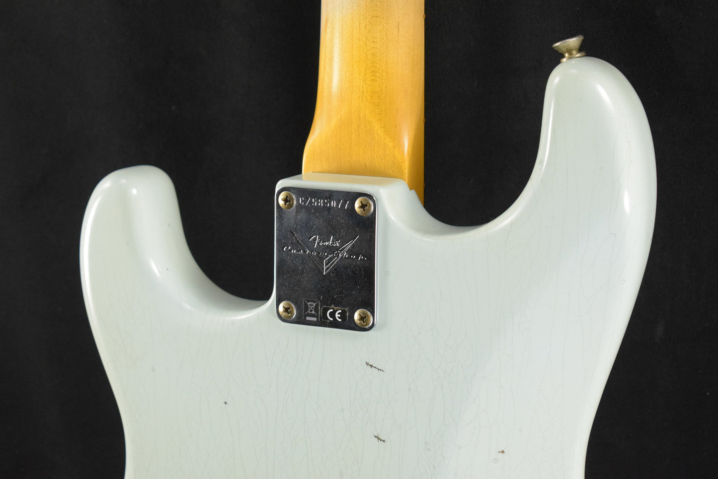 Fender 1959 Stratocaster Journeyman Relic Super Faded Aged Sonic Blue 3A Rosewood Fingerboard