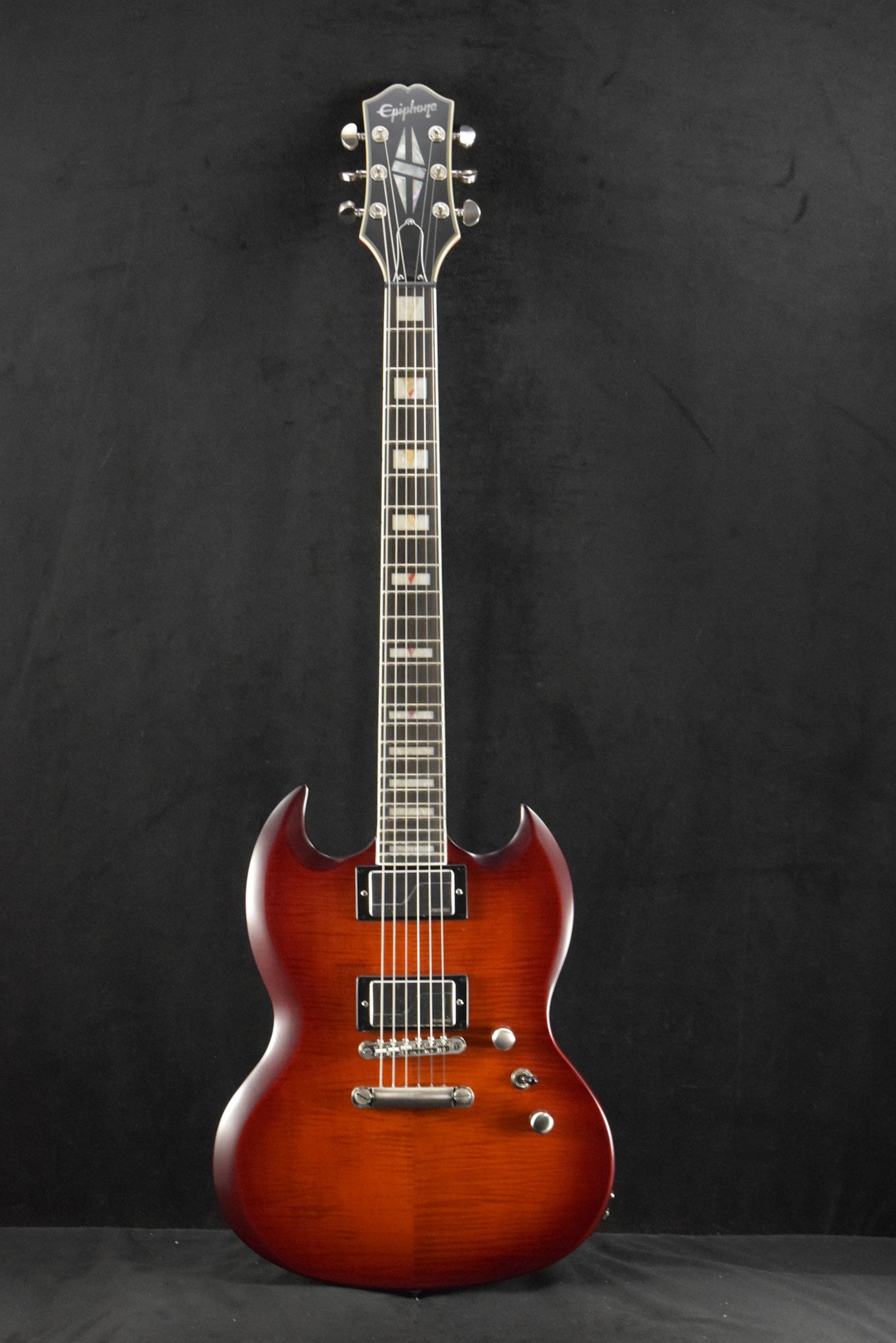 Epiphone SG Prophecy Aged Bengal Tiger Burst w/Gig Bag