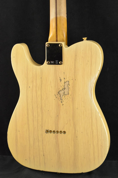 Fender Limited Edition Hotshot Telecaster Relic Aged Natural Blonde 1-Piece Quartersawn Maple Neck