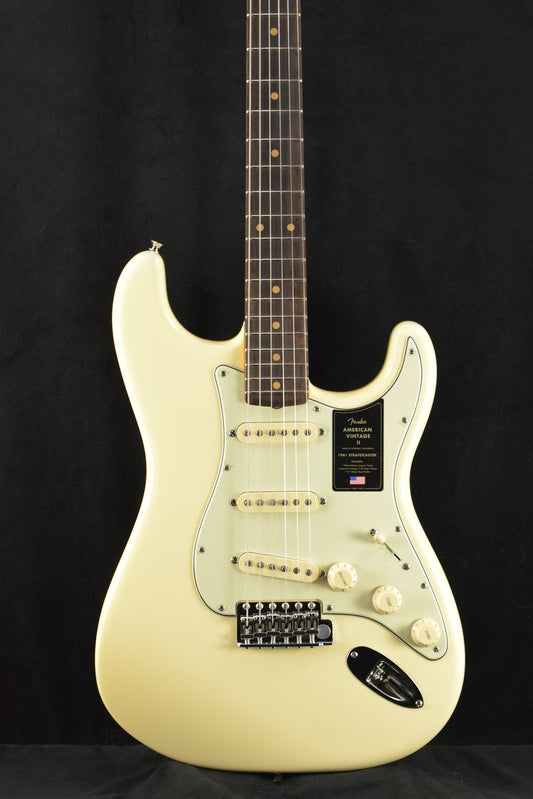 Fender American Vintage II 1961 Stratocaster Olympic White Rosewood Fingerboard