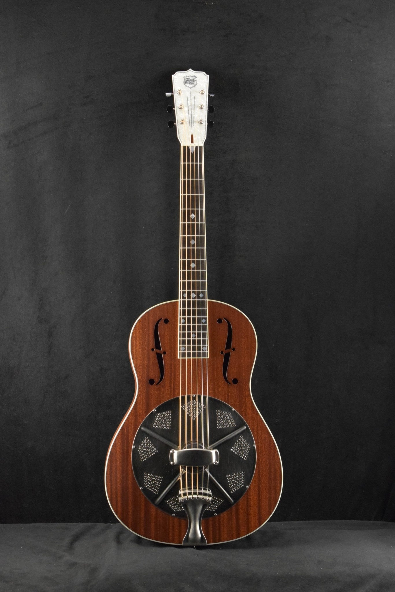 National M-2 12-Fret SingleCone Mahogany Body Round Neck