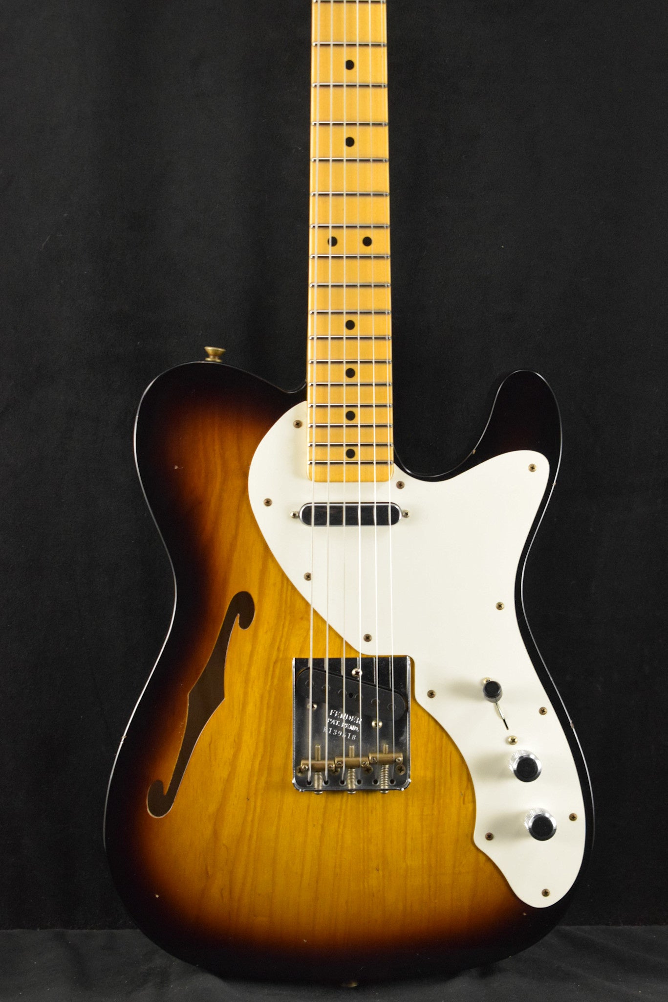 Fender Custom Shop 50's Tele Thinline Journeyman Relic 2 Tone Sunburst (NAMM 2025 Ltd Ed)