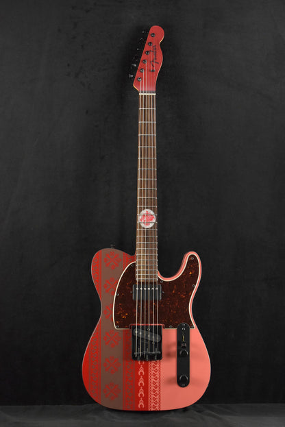Fender Monster Hunter Rathalos Telecaster Rathalos Red Rosewood Fingerboard