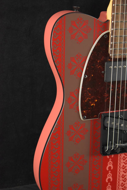 Fender Monster Hunter Rathalos Telecaster Rathalos Red Rosewood Fingerboard