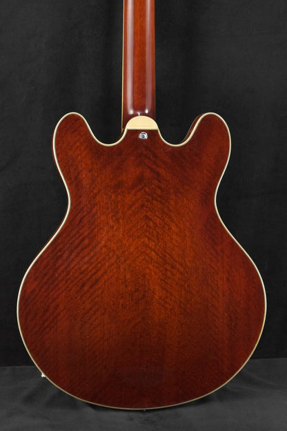 Eastman T186MX All Solid Carved Series Thinline Bare Knuckle HB Pickups Classic Finish