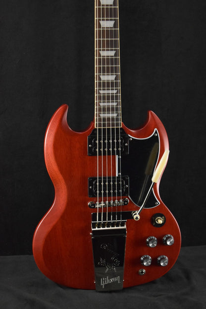 Gibson SG Standard '61 Faded Maestro Vibrola Vintage Cherry