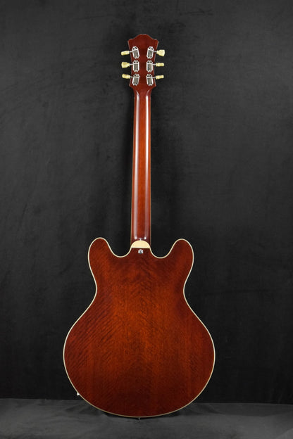 Eastman T186MX All Solid Carved Series Thinline Bare Knuckle HB Pickups Classic Finish