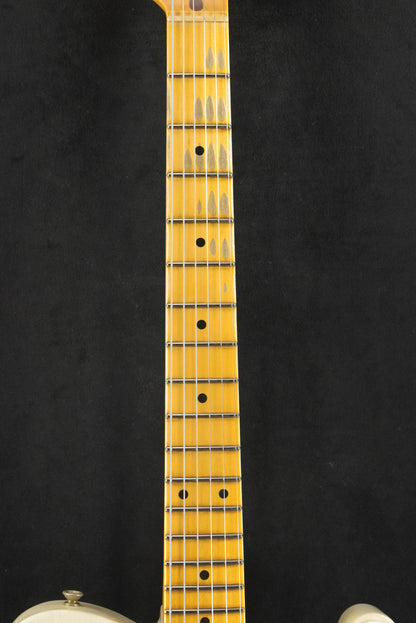 Fender 1959 Telecaster Journeyman Relic Aged White Blonde 1-Piece Rift Sawn Maple Neck Fingerboard