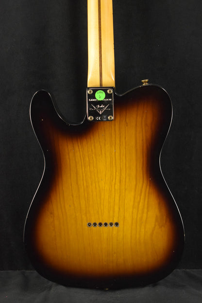 Fender Custom Shop 50's Tele Thinline Journeyman Relic 2 Tone Sunburst (NAMM 2025 Ltd Ed)