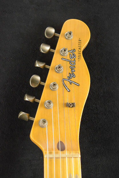 Fender 1959 Telecaster Journeyman Relic Aged White Blonde 1-Piece Rift Sawn Maple Neck Fingerboard