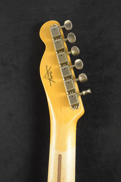 Fender 1959 Telecaster Journeyman Relic Aged White Blonde 1-Piece Rift Sawn Maple Neck Fingerboard