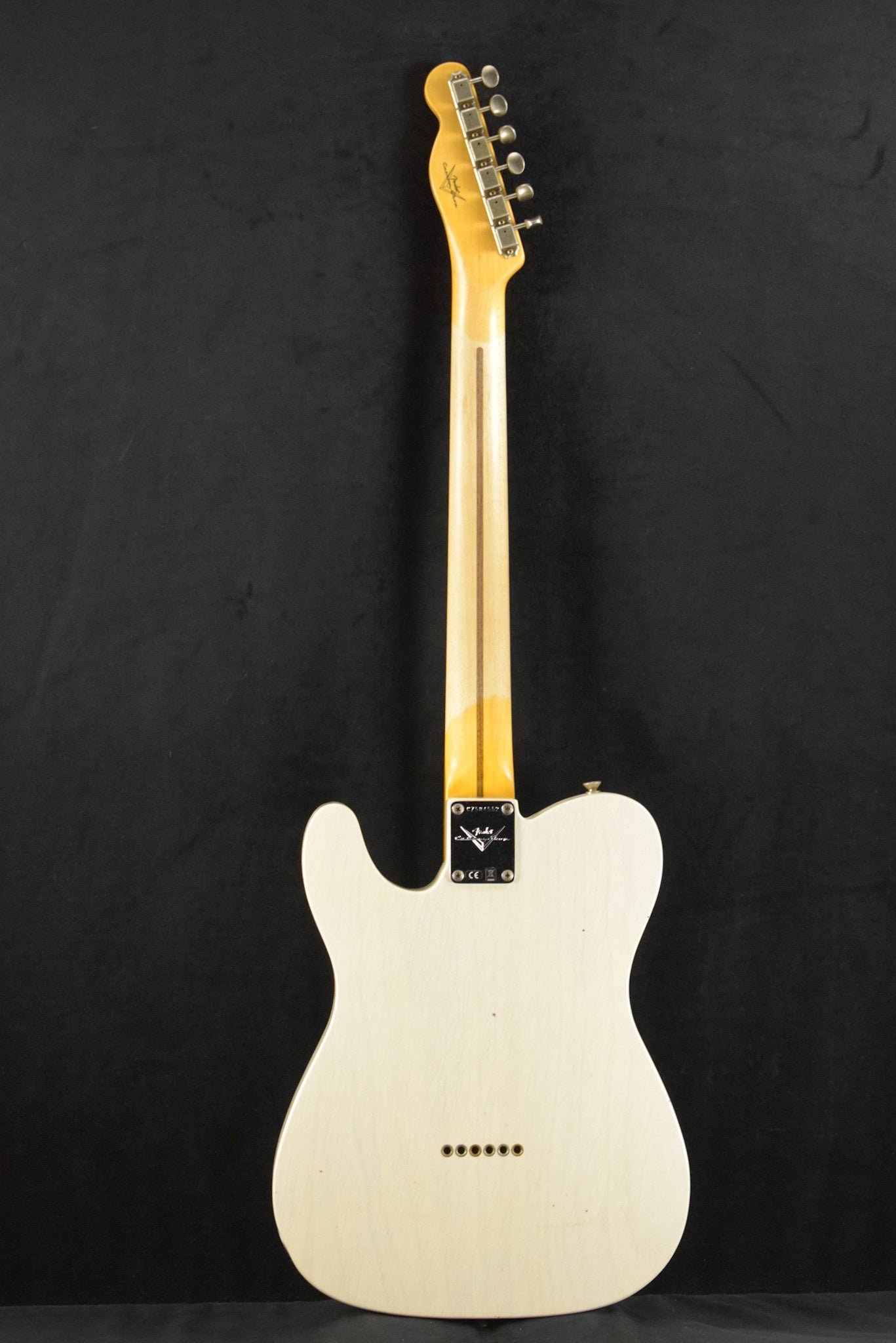 Fender 1959 Telecaster Journeyman Relic Aged White Blonde 1-Piece Rift Sawn Maple Neck Fingerboard