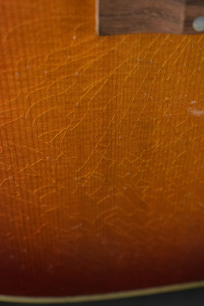 Gibson Murphy Lab 1960 Hummingbird Fixed Bridge Heritage Cherry Sunburst Heavy Aged