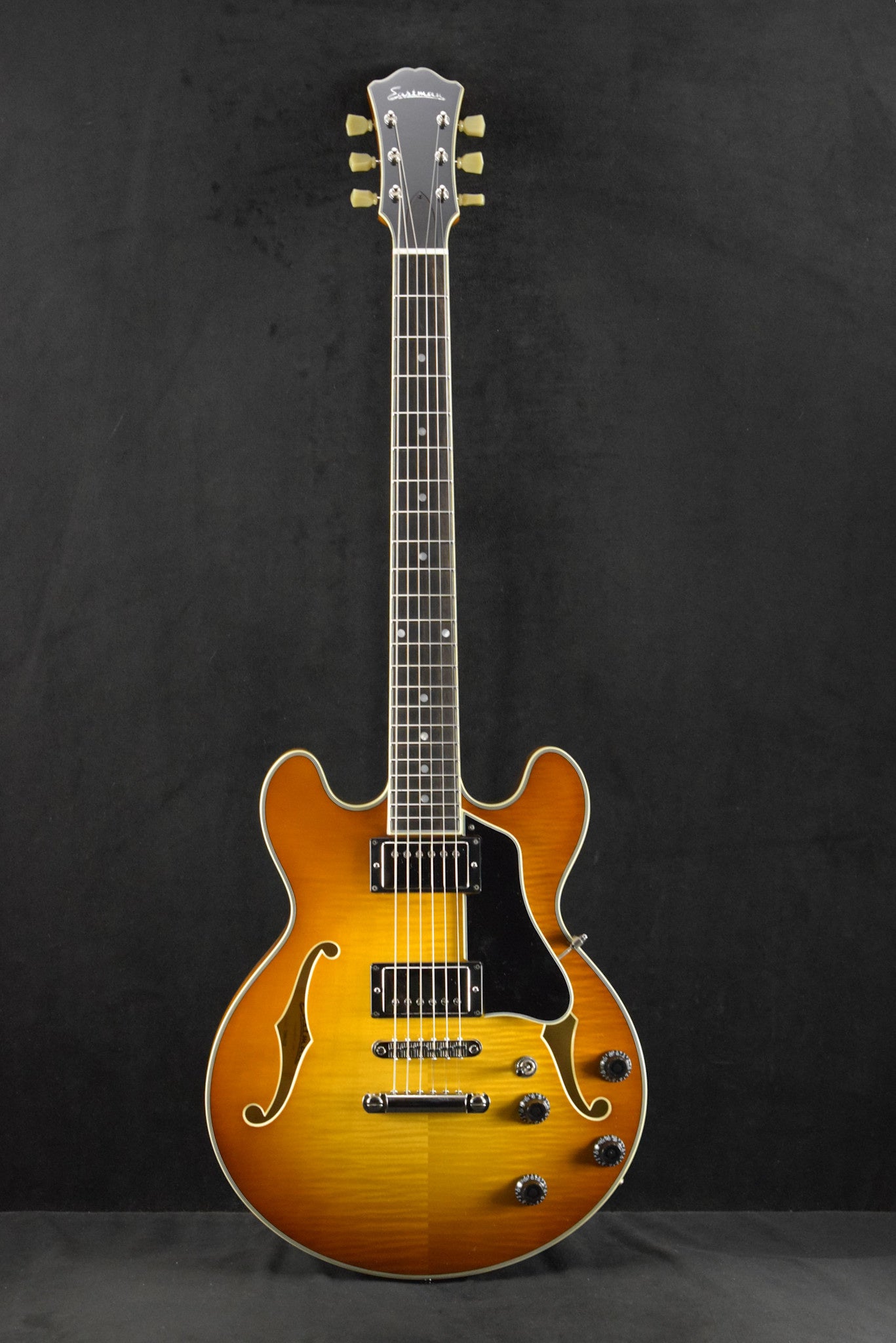 Eastman T484-GB 14" Thinline Seymour Duncan Goldburst Truetone Gloss