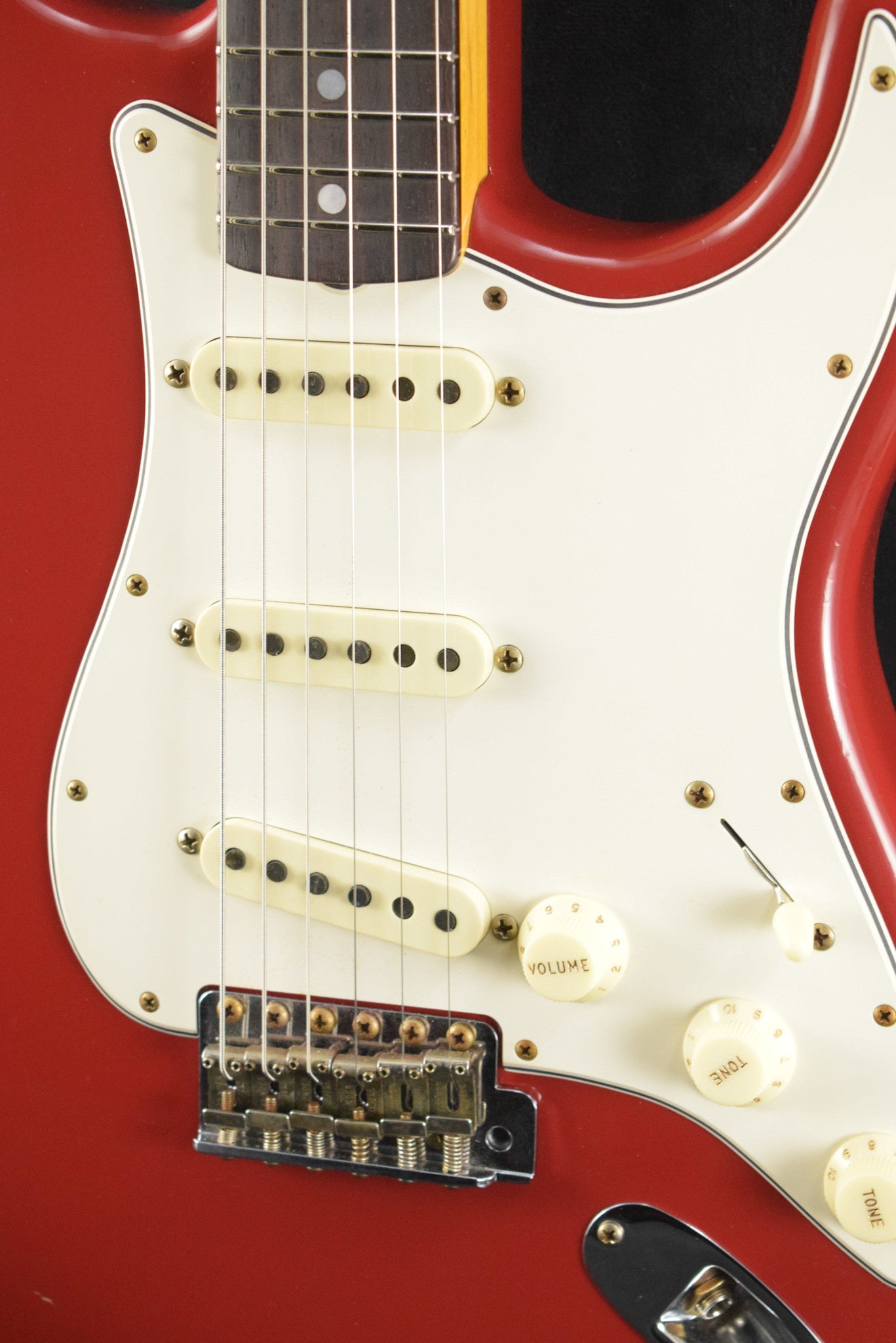 Fender Limited Edition Fat '64 Stratocaster Journeyman Relic Aged Dakota Red 3A Rosewood Fingerboard,