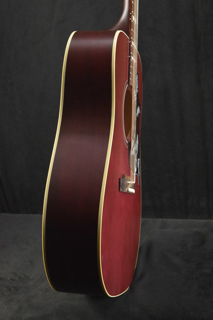 Gibson Hummingbird Special Satin Wine Red