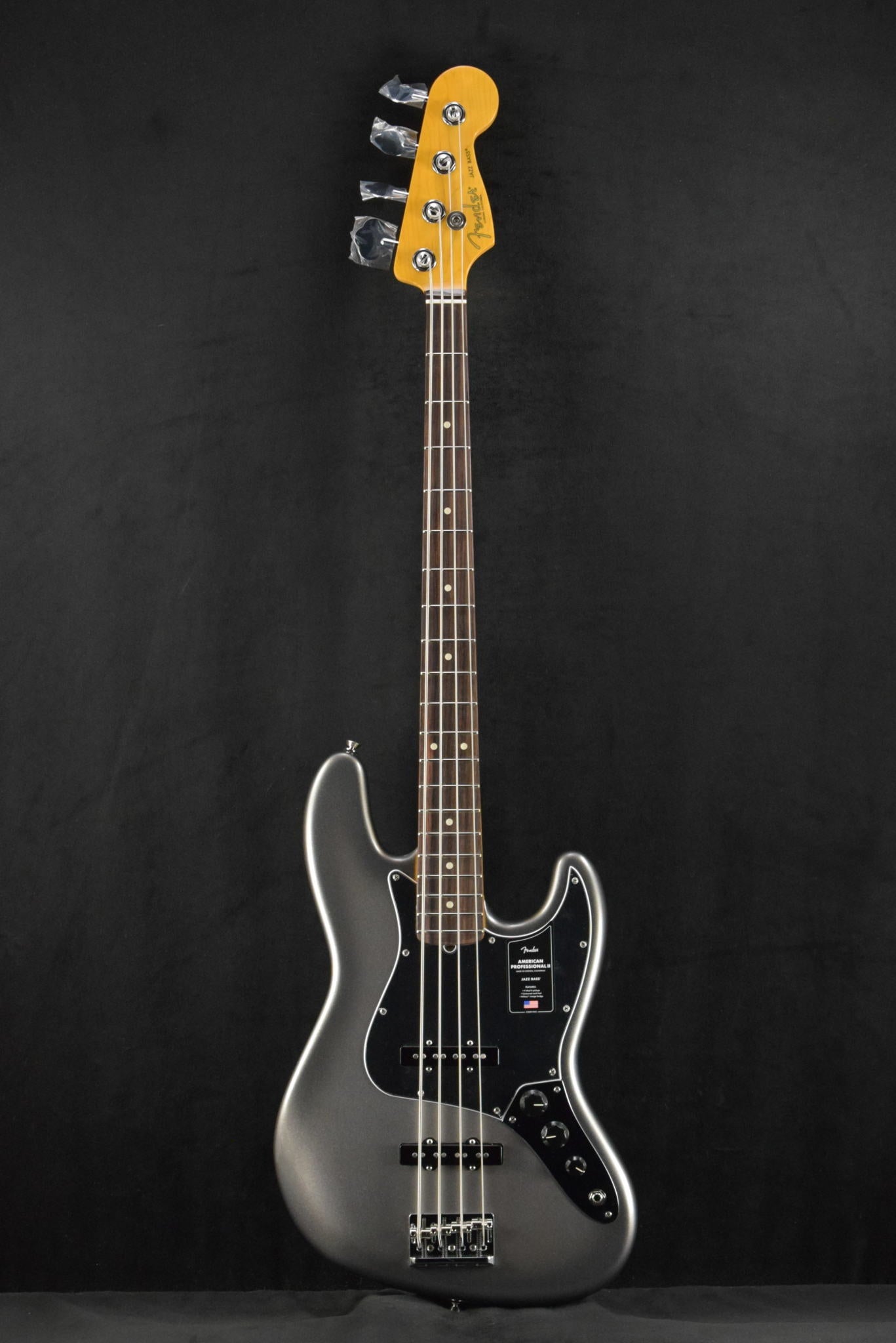Fender American Professional II Jazz Bass Mercury Rosewood Fingerboard