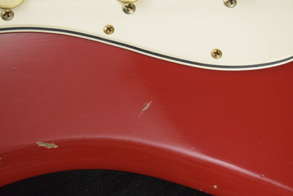 Fender Limited Edition Fat '64 Stratocaster Journeyman Relic Aged Dakota Red 3A Rosewood Fingerboard,