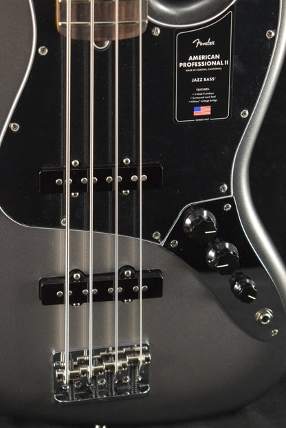 Fender American Professional II Jazz Bass Mercury Rosewood Fingerboard
