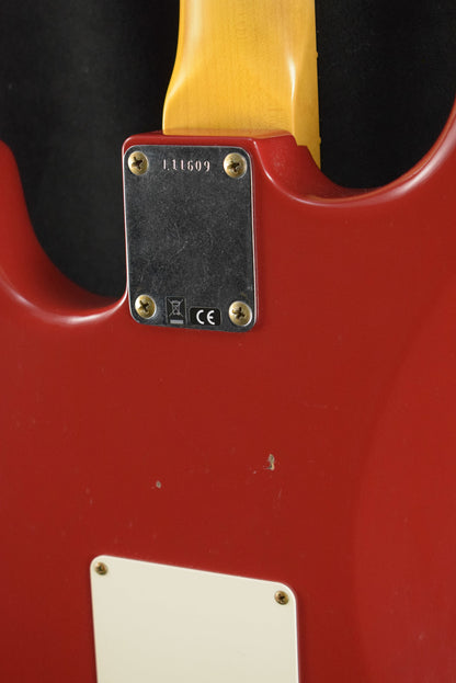 Fender Limited Edition Fat '64 Stratocaster Journeyman Relic Aged Dakota Red 3A Rosewood Fingerboard,