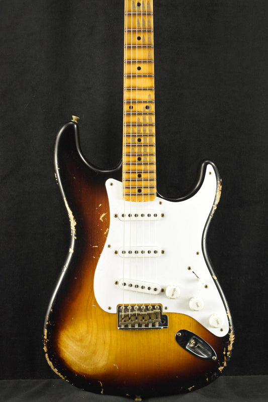 Fender Limited Edition 70th Anniversary 1954 Stratocaster Heavy Relic Wide-Fade 2-Color Sunburst