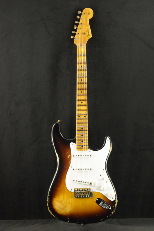 Fender Limited Edition 70th Anniversary 1954 Stratocaster Heavy Relic Wide-Fade 2-Color Sunburst