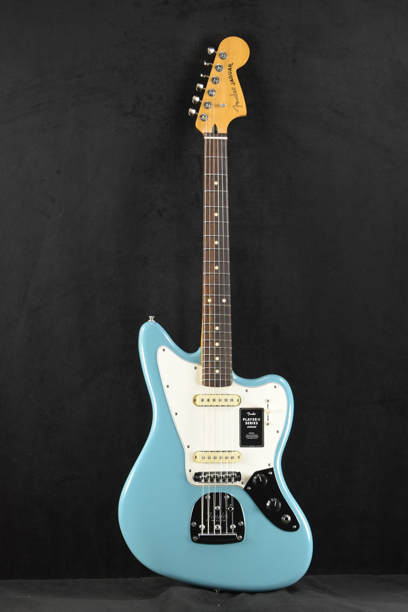 Fender Player II Jaguar Aquatone Blue Rosewood Fingerboard
