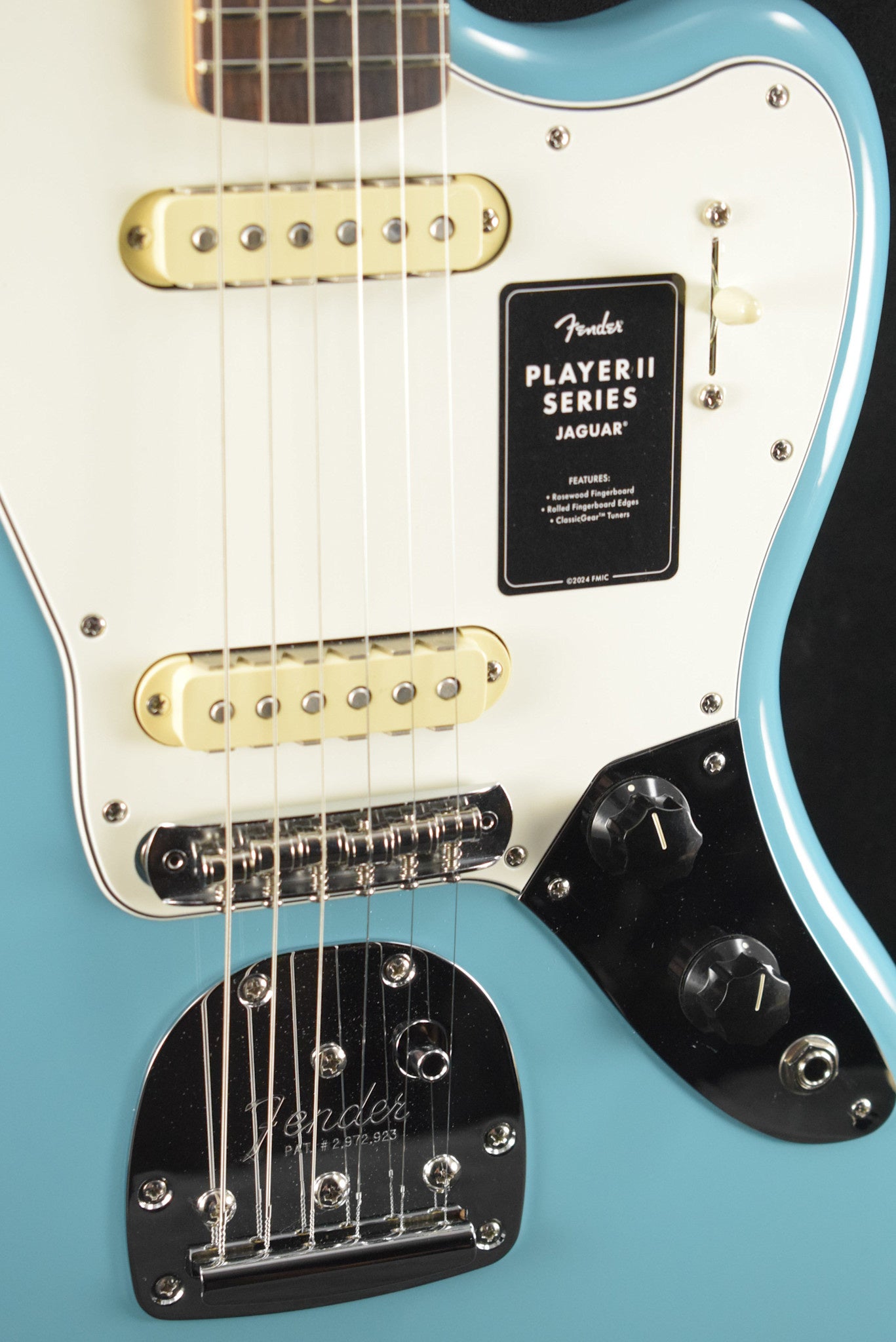 Fender Player II Jaguar Aquatone Blue Rosewood Fingerboard