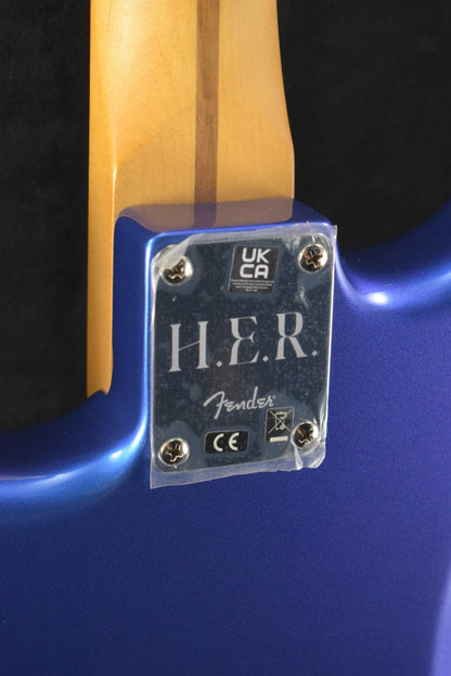 Fender Limited Edition H.E.R. Stratocaster Blue Marlin Maple Fingerboard