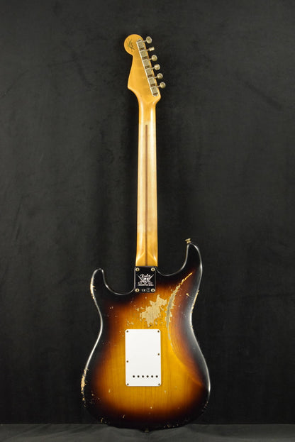 Fender Limited Edition 70th Anniversary 1954 Stratocaster Heavy Relic Wide-Fade 2-Color Sunburst