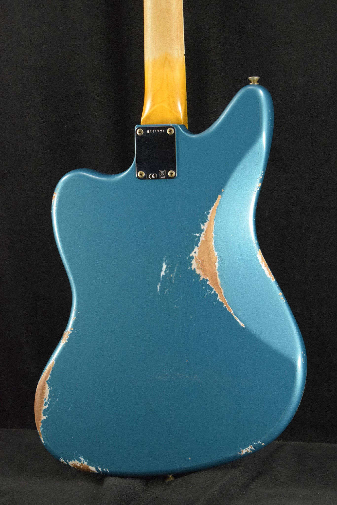 Fender Custom Shop 1965 Jaguar Heavy Relic Faded Ocean Turquoise Rosewood Fingerboard