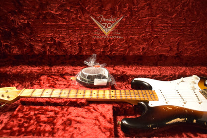 Fender Limited Edition 70th Anniversary 1954 Stratocaster Heavy Relic Wide-Fade 2-Color Sunburst