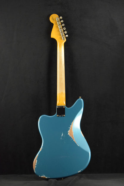 Fender Custom Shop 1965 Jaguar Heavy Relic Faded Ocean Turquoise Rosewood Fingerboard