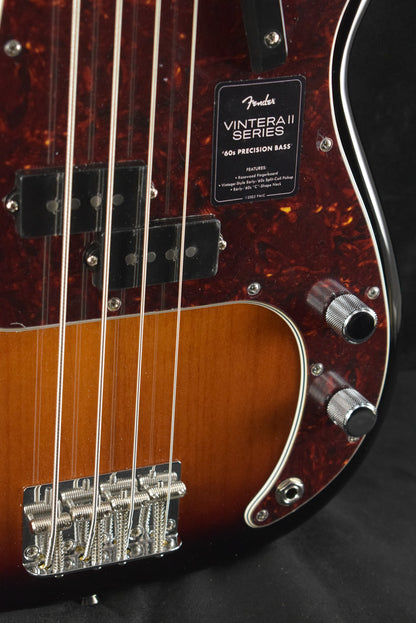 Fender Vintera II '60s Precision Bass 3-Color Sunburst Rosewood Fingerboard