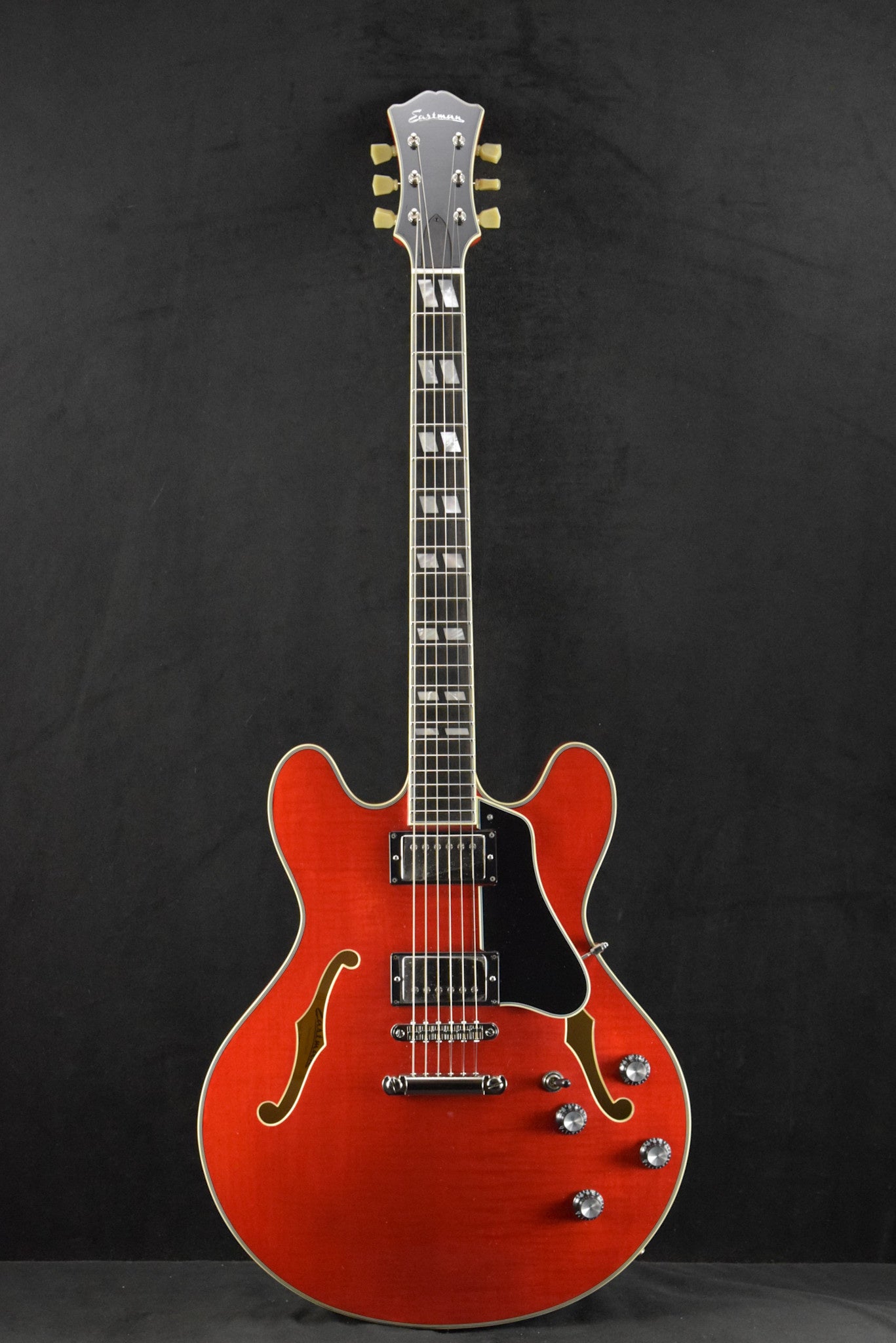 Eastman T486-RD 16" Thinline Seymour Duncan Red Truetone Gloss