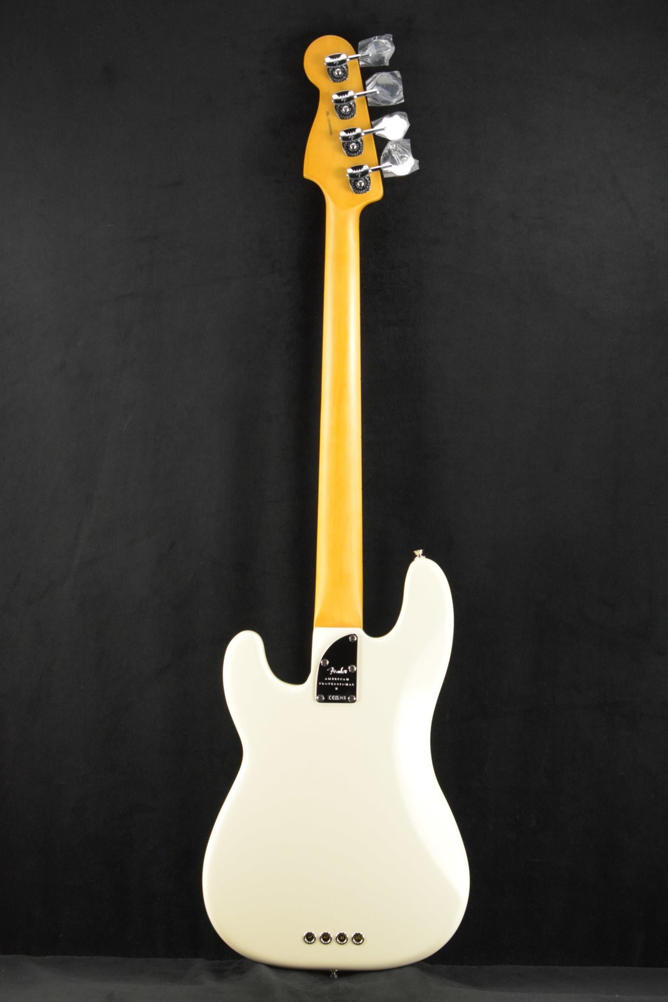 Fender American Professional II Precision Bass Olympic White Maple Fingerboard