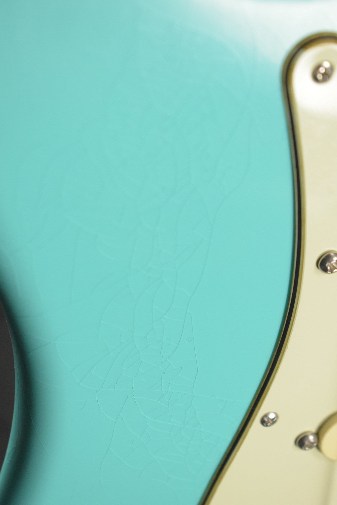 Fender American Ultra Luxe Vintage '60s Stratocaster HSS Sea Foam Green Rosewood Fingerboard