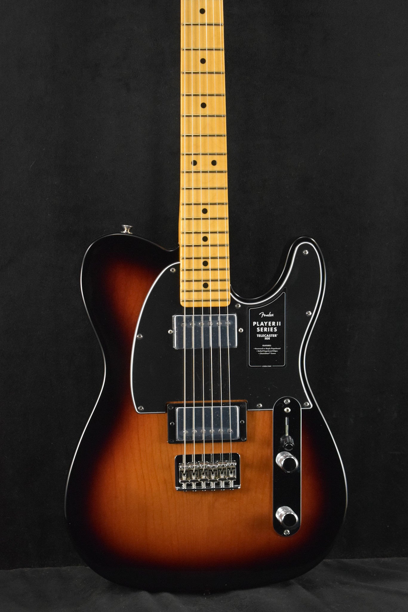 Fender Player II Telecaster HH 3-Color Sunburst Maple Fingerboard
