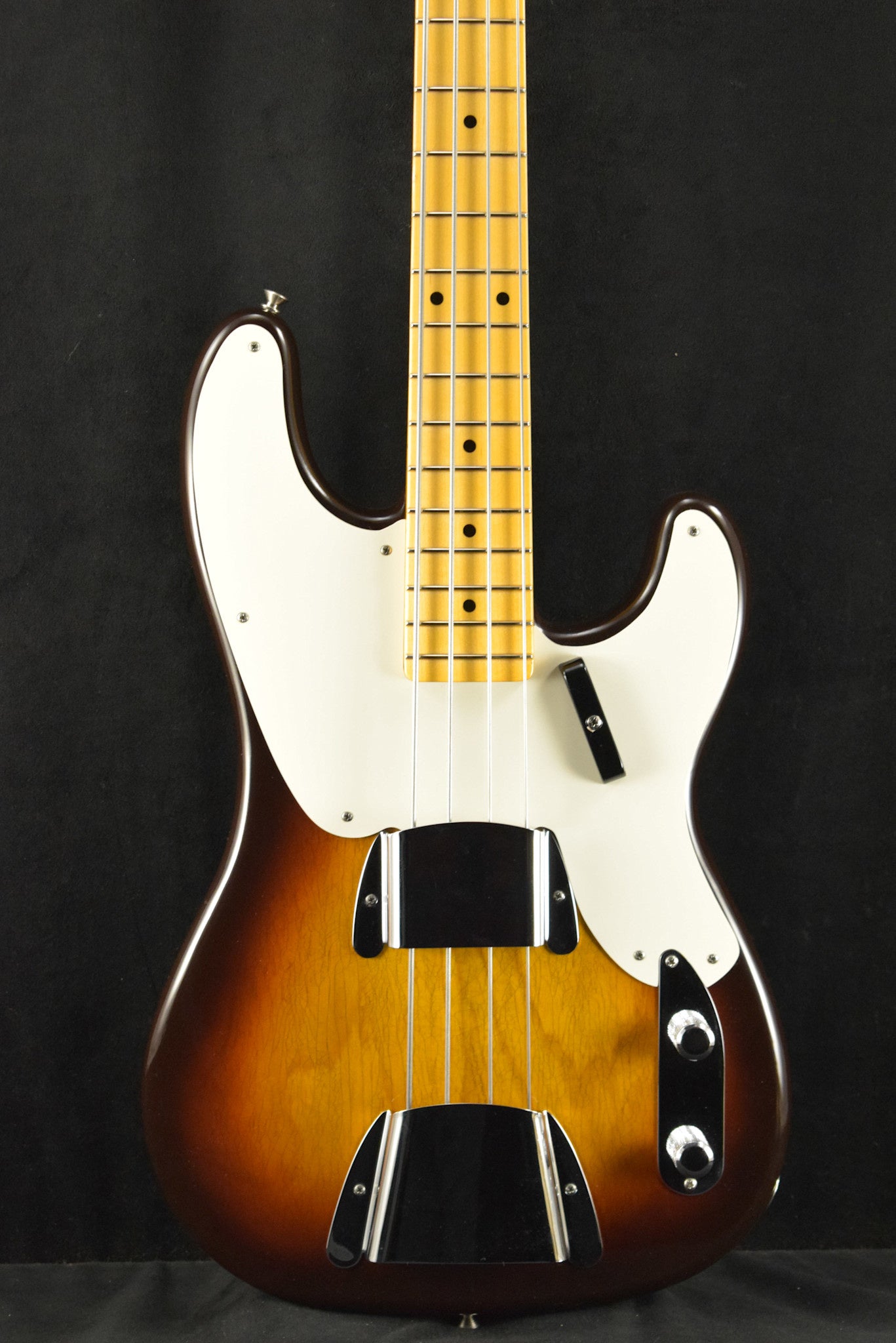 Fender Custom Shop 1955 Precision Bass DLX Closet Classic - Wide-Fade Chocolate 2-Color Sunburst