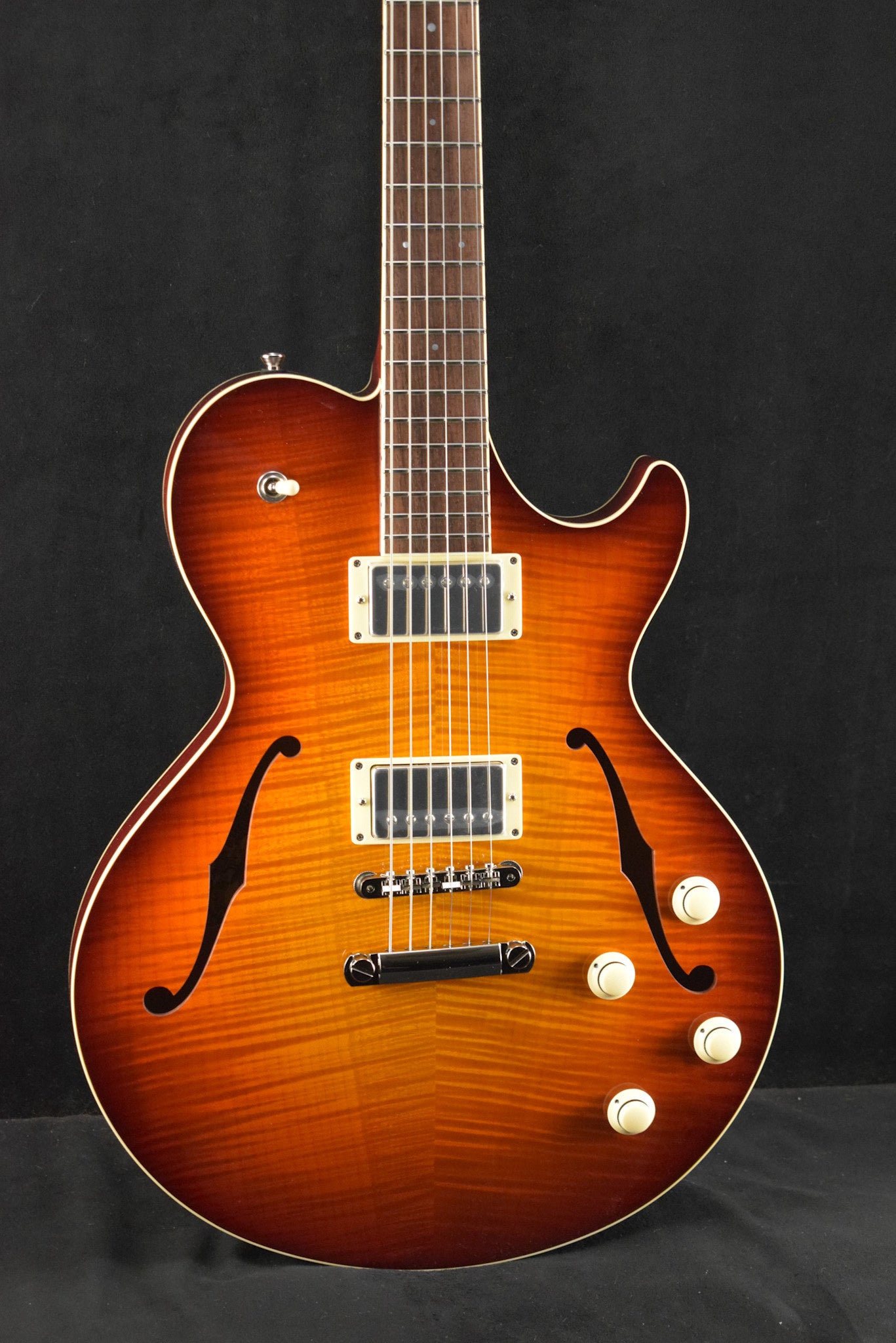 Collings SoCo Deluxe Semi-Hollow Dark Cherry Sunburst