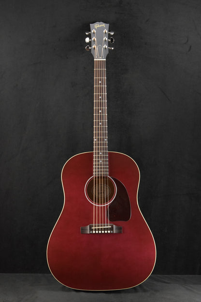 Gibson Modern J-45 Special Satin Wine Red w/Premium Soft Shell Case