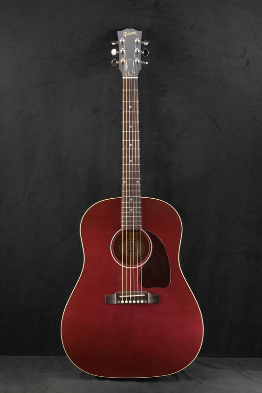 Gibson Modern J-45 Special Satin Wine Red w/Premium Soft Shell Case