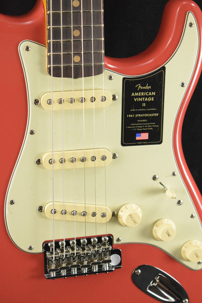 Fender American Vintage II 1961 Stratocaster Fiesta Red Rosewood Fingerboard