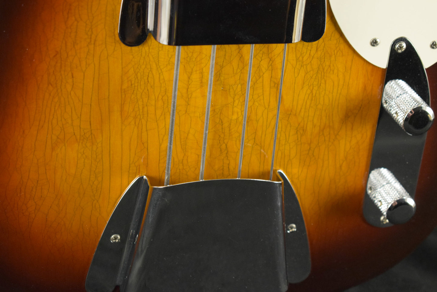 Fender Custom Shop 1955 Precision Bass DLX Closet Classic - Wide-Fade Chocolate 2-Color Sunburst