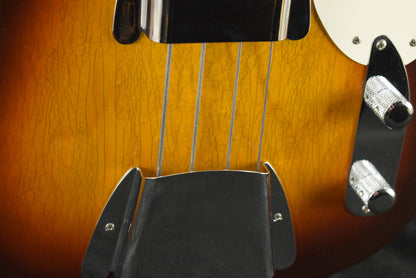 Fender Custom Shop 1955 Precision Bass DLX Closet Classic - Wide-Fade Chocolate 2-Color Sunburst