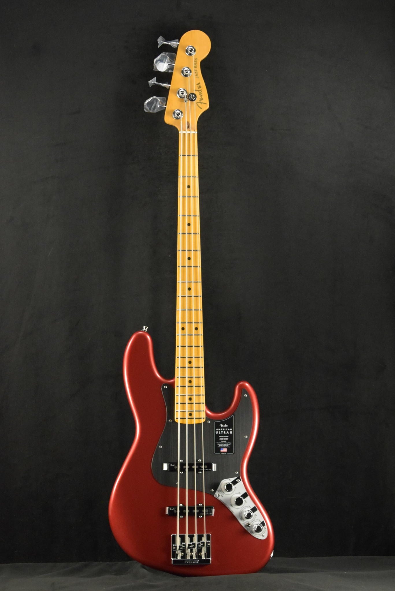 Fender American Ultra II Jazz Bass Sinister Red Maple Fingerboard